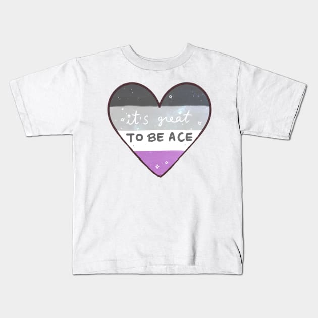 It's Great to be Ace Kids T-Shirt by beailish
